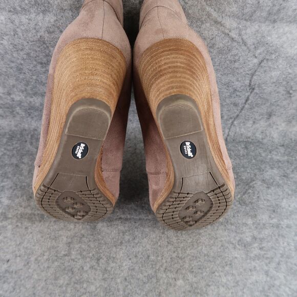 Dr Scholls Shoes Womens 8.5 Booties Fashion Wedge Lace Up Comfort Desert Classic - Picture 11 of 14